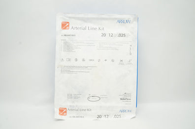 Teleflex ASK-04510-S Arrow Arterial Line Kit 20Ga 12cm .025inch (x)